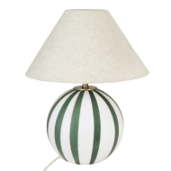 Elegancki Abażur z Beżowego Lnu – Styl Boho