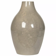 Duży Metalowy Wazon Szary – Stylowy i Trwały