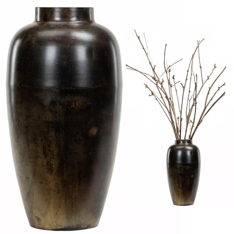 Podłogowy Metalowy Wazon w Stylu Loft matowy