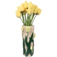 Wazon Ceramiczny z Tulipanami – Ręcznie Malowany Dodatek
