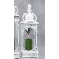 Stylowy Lampion Metalowy Retro – Idealny Dodatek do Wnętrza i Ogrodu