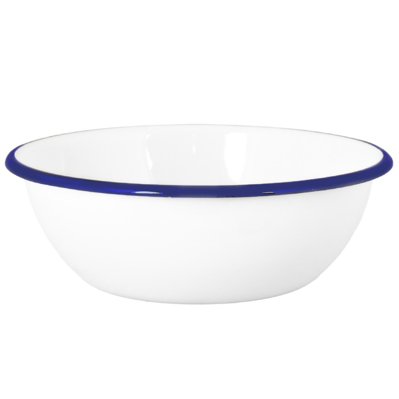 Klasyczna Emaliowana Miska – Biała misa 1500 ml