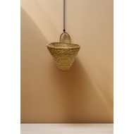 Wiszące Kwietniki w Stylu Boho – Zestaw 3 Naturalnych Osłonek