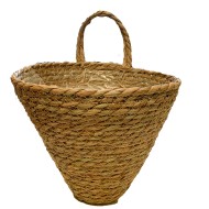 Wiszące Kwietniki w Stylu Boho – Zestaw 3 Naturalnych Osłonek