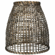 Klosz boho z trawy morskiej – naturalny abażur do lamp E27