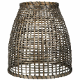 Klosz boho z trawy morskiej – naturalny abażur do lamp E27