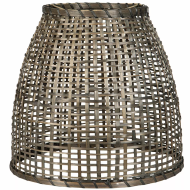 Klosz Abażur boho z trawy morskiej – naturalny abażur do lamp E27