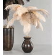 Beżowe strusie pióro dekoracyjne – naturalny akcent do wnętrz