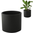 Donica Maria ceramiczna czarny mat |  Wysyłka w 24h!