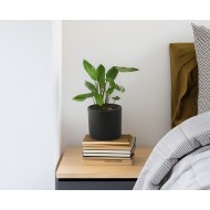 Donica Maria ceramiczna czarny mat |  Wysyłka w 24h!