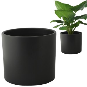 Donica Maria ceramika czarna |  Wysyłka w 24h!