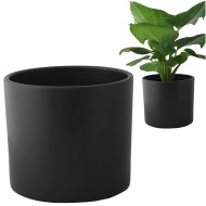 Donica Maria ceramika czarna |  Wysyłka w 24h!