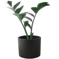 Donica Maria ceramika czarny mat |  Wysyłka w 24h!