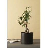 Donica Maria ceramika czarna |  Wysyłka w 24h!