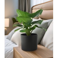 Donica Maria ceramika czarna |  Wysyłka w 24h!