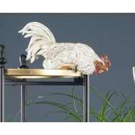 Figurka kogut wielkanocny 33 cm | Dekoracja na stół, balkon, ogród, wodoodporna