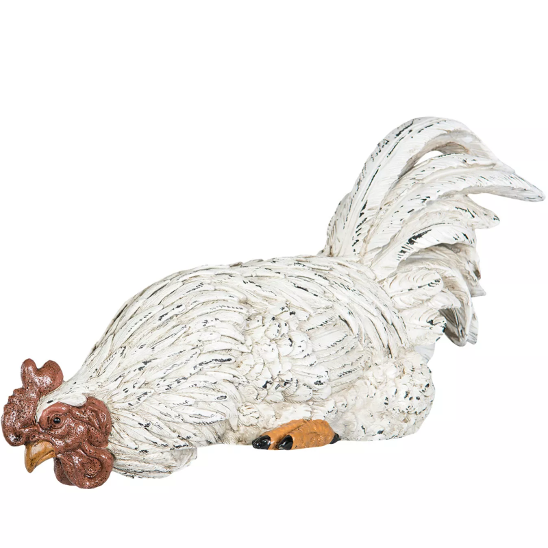 Figurka kogut wielkanocny 33 cm | Dekoracja na stół, balkon, ogród, wodoodporna