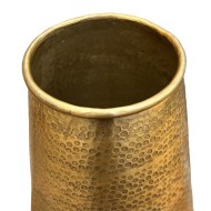 Wazon podłogowy złoty 48 cm | Metalowy wazon na gałęzie i bukiety, elegancki prezent