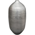 Wazon podłogowy srebrny 48 cm | Metalowy wazon na gałęzie i dekoracje, elegancki prezent