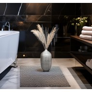 Wazon podłogowy srebrny 48 cm | Metalowy wazon na gałęzie i dekoracje, elegancki prezent