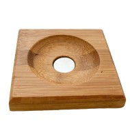 Magnetyczna klepsydra dekoracyjna 60 sekund – Stylowy dodatek z drewnianą podstawką