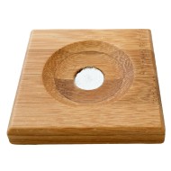 Magnetyczna klepsydra dekoracyjna 90 sekund – Stylowy dodatek z drewnianą podstawką