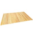 Naturalna bambusowa mata łazienkowa 60x40 cm – Antypoślizgowa, elegancka i trwała