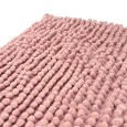 Różowy dywanik łazienkowy z antypoślizgiem 70x45 cm