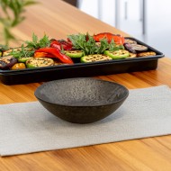 Miska obiadowa brązowa ceramiczna 450 ml – funkcjonalność i styl | Skandi