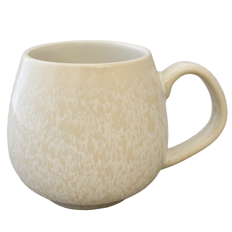 Kubek ceramiczny beżowy 330 ml – stylowy i funkcjonalny | Skandi.pl