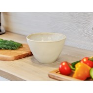 Miska obiadowa beżowa ceramiczna 800 ml – styl i funkcjonalność | Skandi
