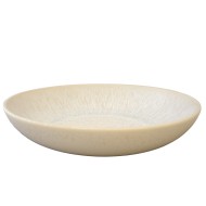 Talerz głęboki beżowy 20 cm – stylowy dodatek do deserów | Skandi