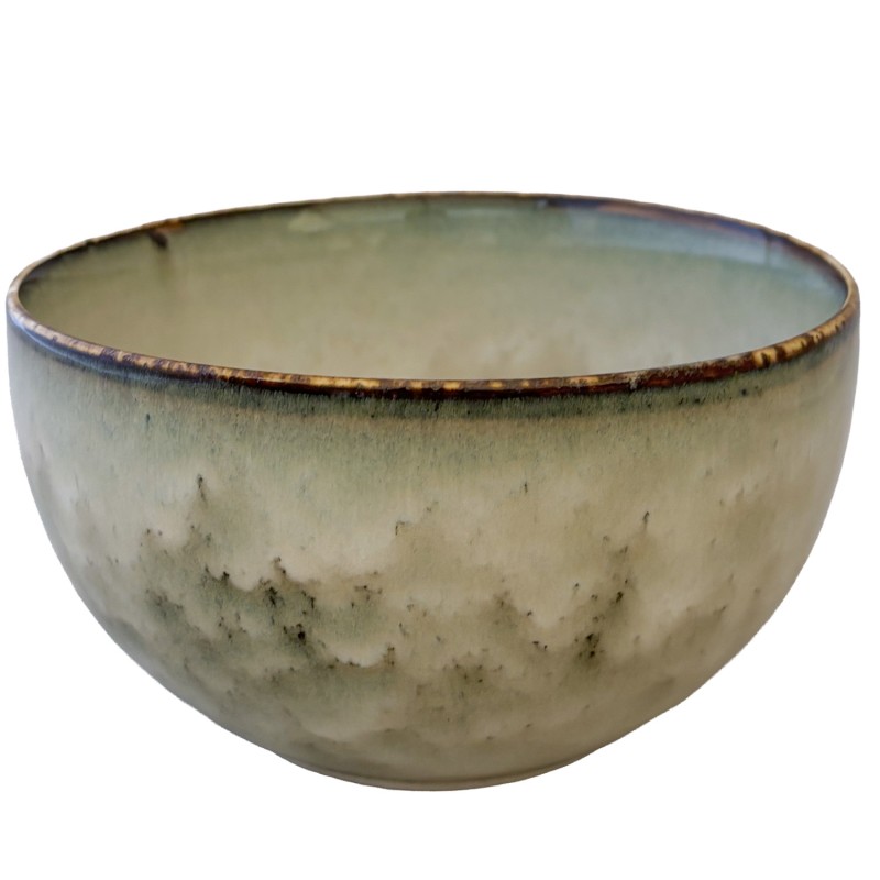 Szara miska obiadowa 750 ml – duża, ceramiczna, elegancka