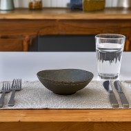 Miska bulionówka 700 ml szara – elegancka ceramika | Skandi