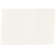 Biały dywanik łazienkowy z antypoślizgiem 70x45 cm