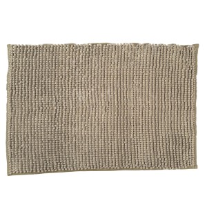 Brązowy dywanik łazienkowy z antypoślizgiem 70x45 cm