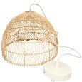 Lampa wisząca bambusowa BOHO ⌀36 cm – naturalna dekoracja do wnętrz