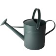 Duża konewka ogrodowa 10L zielona matowa – metalowa z końcówką rozpryskującą