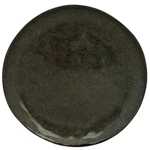 Talerz deserowy zielony 20 cm – piękna ceramika do podania | Skandi