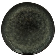 Talerz obiadowy zielony 28 cm – elegancka ceramika | Skandi.pl