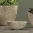 Misa ogrodowa beżowa z imitacją piaskowca 25 cm do poidełka lub dekoracji
