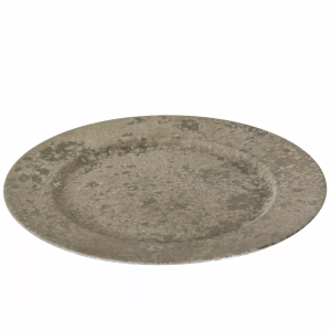 Podstawka beżowa 20 cm z imitacją piaskowca z tworzywa z recyklingu