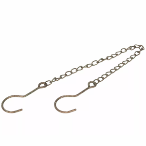 Łańcuch metalowy srebrny 60 cm do zawieszania lampionów