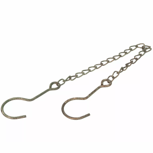 Łańcuch metalowy srebrny 50 cm do zawieszania lampionów