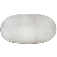 Półmisek ceramiczny jasnoszary 36 cm – elegancki dodatek do każdej zastawy