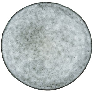 Talerz deserowy ceramiczny błękitny 20 cm z połyskiem – stylowy element zastawy stołowej