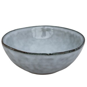 Miska ceramiczna błękitna 600 ml – do zupy, sałatek i codziennych dań