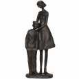 Figurka dekoracyjna Mama i Syn 32 cm czarna prezent Dzień Matki