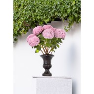 Doniczka osłonka kielich antyczny styl 17,5 cm brązowa retro bez odpływu