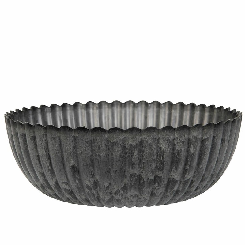 Szara Misa Dekoracyjna z Tworzywa Sztucznego – Imitacja Marmuru, 25 cm